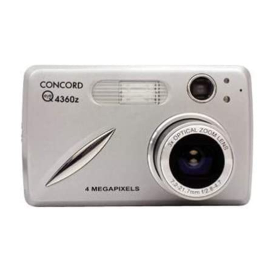 Concord Camera Eye-Q 4360z User Manual