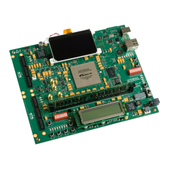 Altera Stratix IV E FPGA Reference Manual