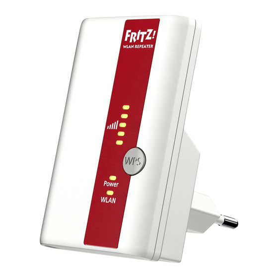 Fritz! WLAN 310 Installation And Operation