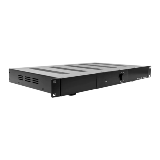 Elura AMP 500/1 Manual