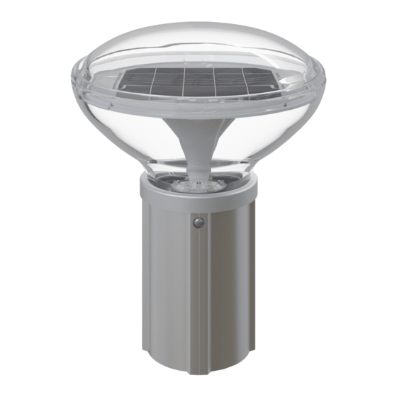 Solar Bollard Lighting SBL Installation Manual