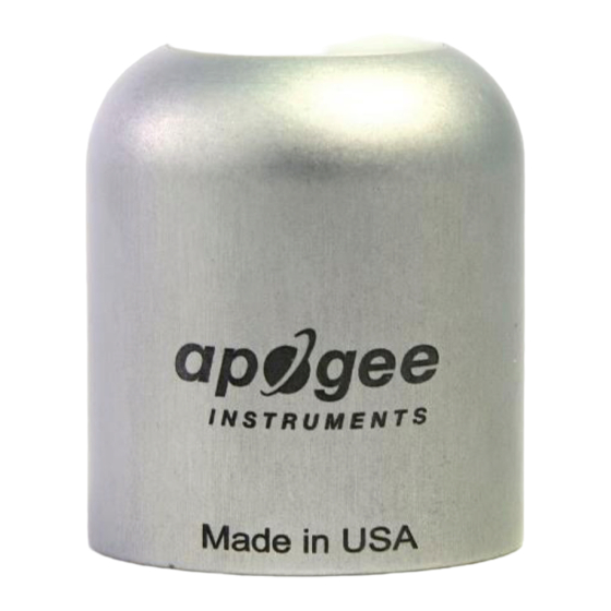 Apogee Instruments SQ-644 Owner's Manual