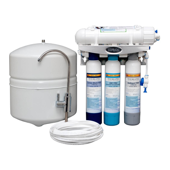 sterling water treatment QCRO-50 Installation Manual