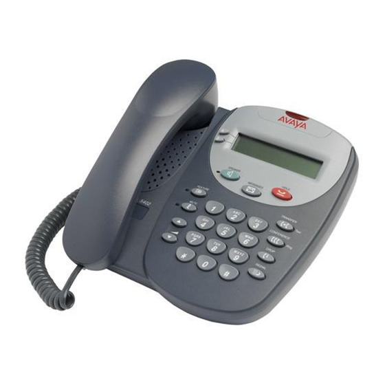 Avaya IP Office 5402 Quick Reference Manual