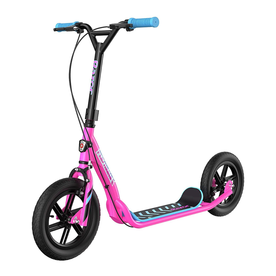 Razor Flashback - Scooter Manual