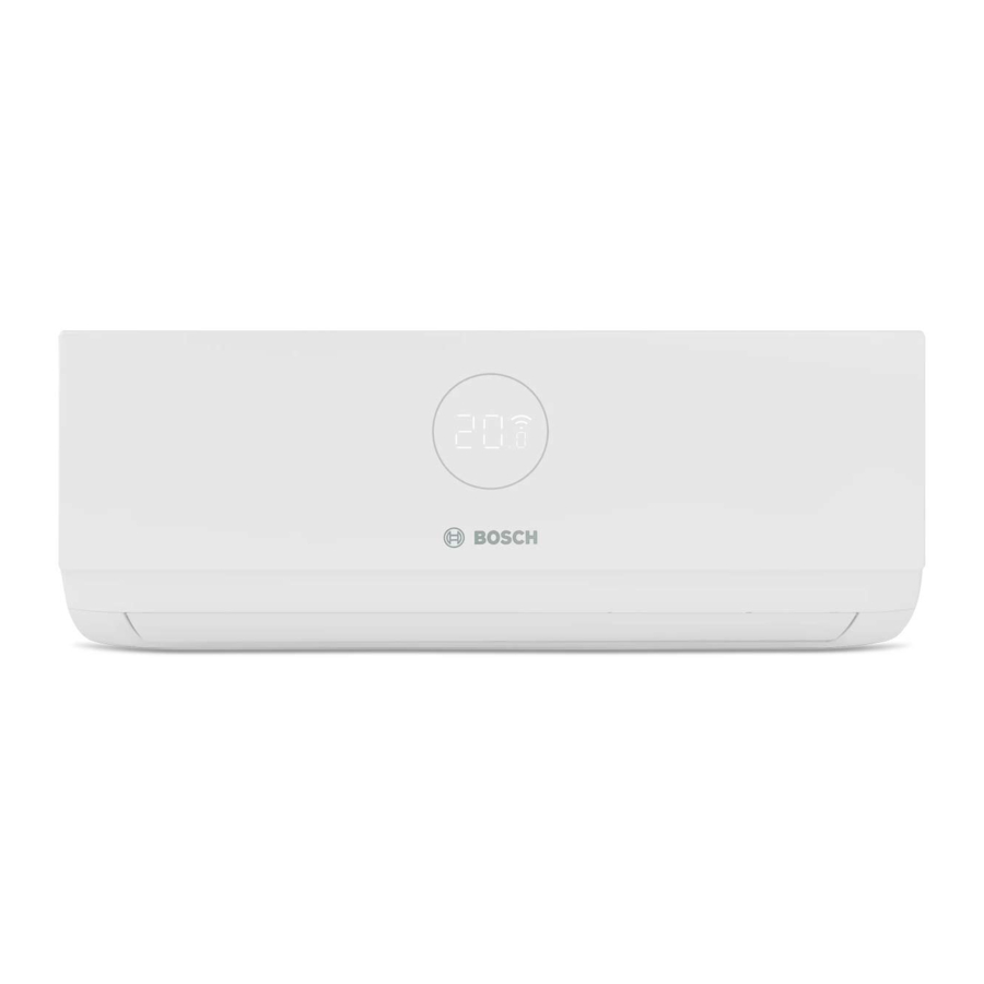 Bosch Climate 3000i Series Manual