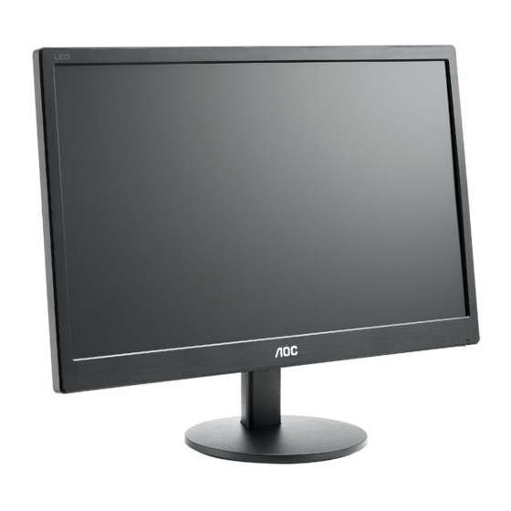 AOC e970Swn Manual