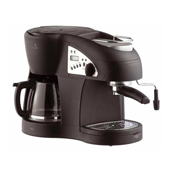 Exido 3-in-1 Espresso and Coffee Maker 245-039 Specifications
