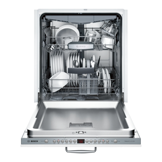 Bosch sgv68u53uc Operating Instructions Manual