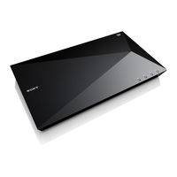 Sony BDP-S4100 Operating Instructions Manual