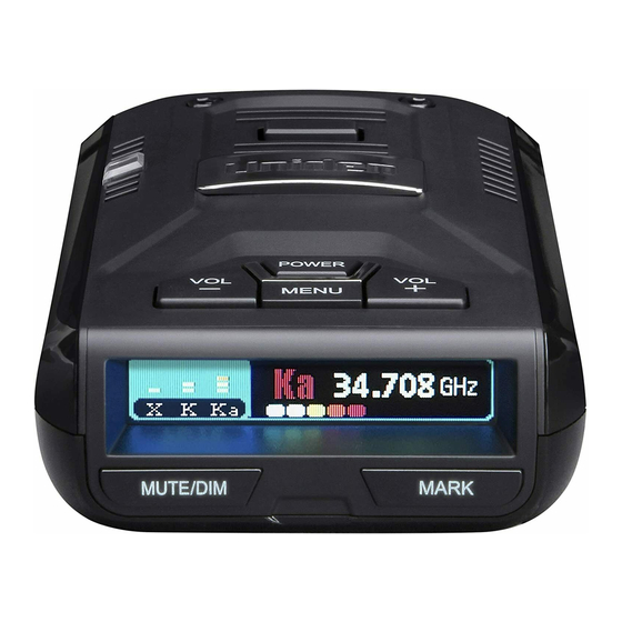 Uniden R3 User Manual