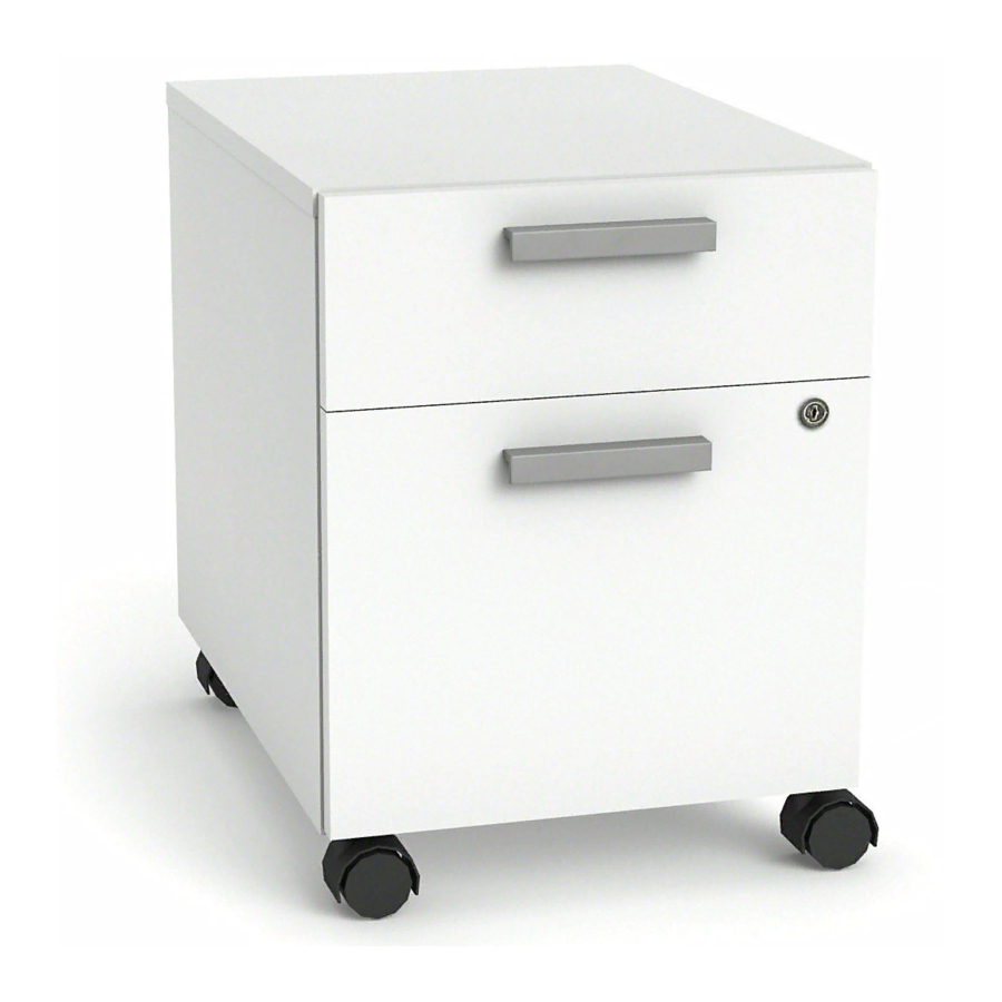 Steelcase Currency Mobile Pedestal Quick Start Manual