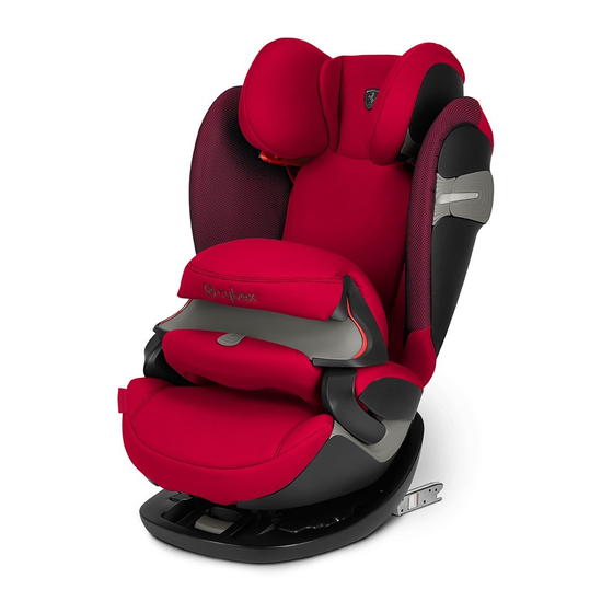 CYBEX gold PALLAS S-F User Manual