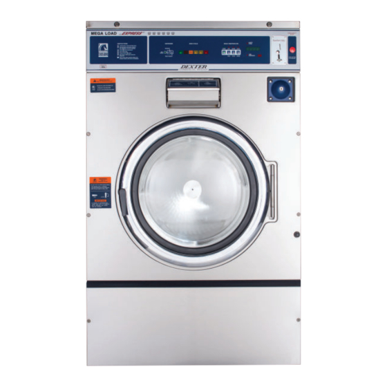 Dexter Laundry WCAD Series Parts And Service Manual