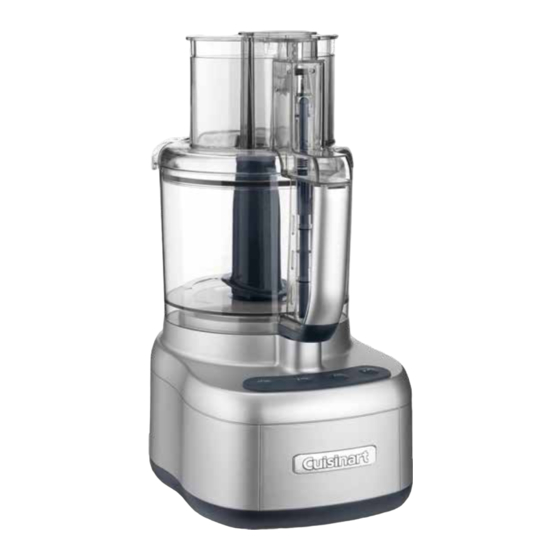 Cuisinart Elemental 11 Instruction Booklet And Recipe Booklet