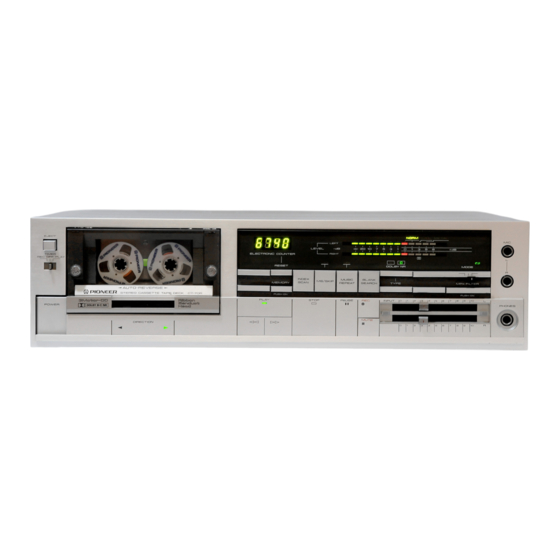 Pioneer CT-70R Service Manual