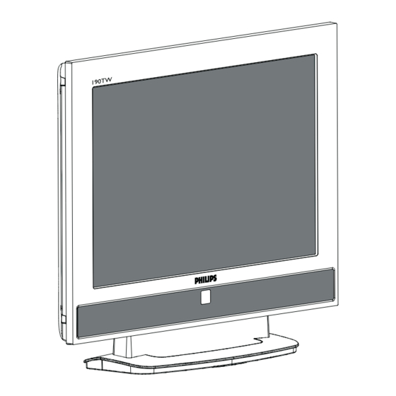 Sharp 190TW8FB LCD Monitor Manuals