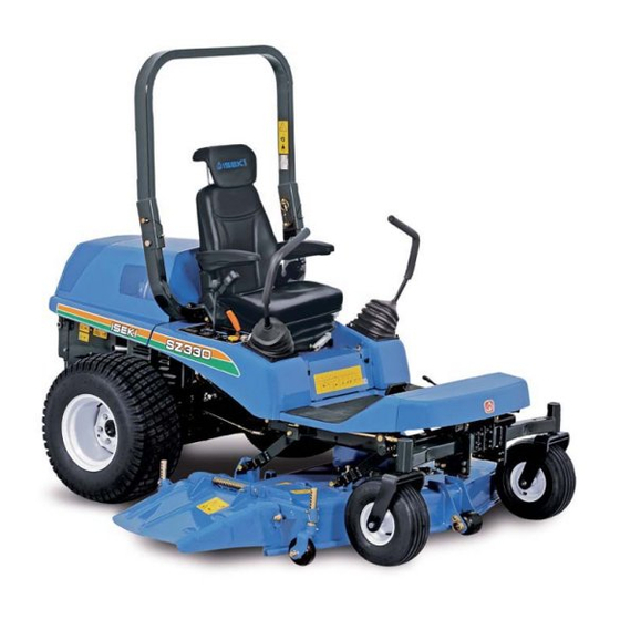Iseki SZ330 SSM72 Operation Manual
