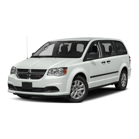 Dodge 2016 GRAND CARAVAN User Manual