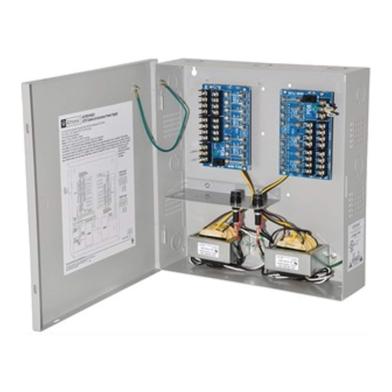 Altronix ALTV2416ULX Installation Manual