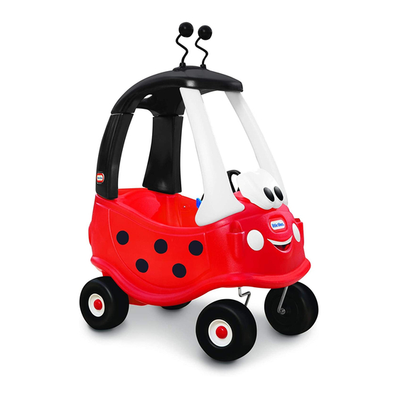 LITTLE TIKES LADYBUG COZY COUPE 173059MX1 ASSEMBLY MANUAL Pdf Download