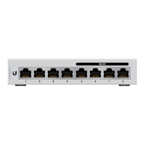 Ubiquiti UniFi US-8-60W Quick Start Manual