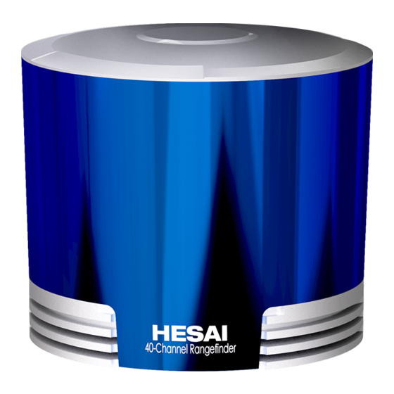 Hesai Pandar40 User Manual