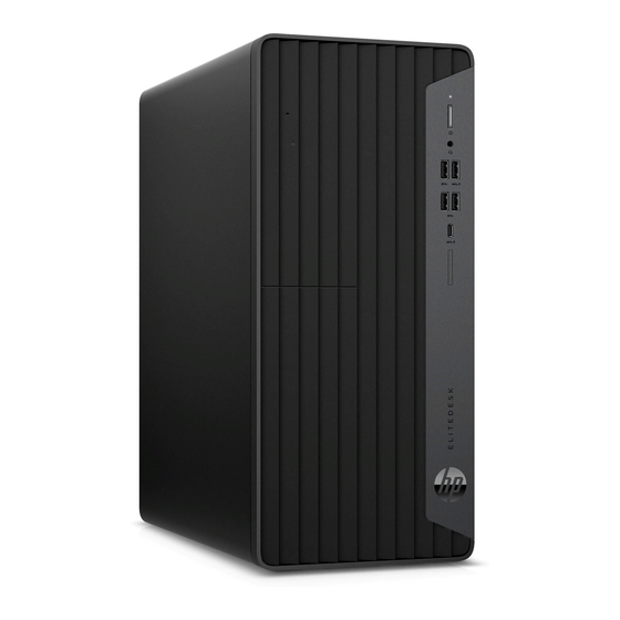 HP EliteDesk 880 G6 Product End-Of-Life Disassembly Instructions