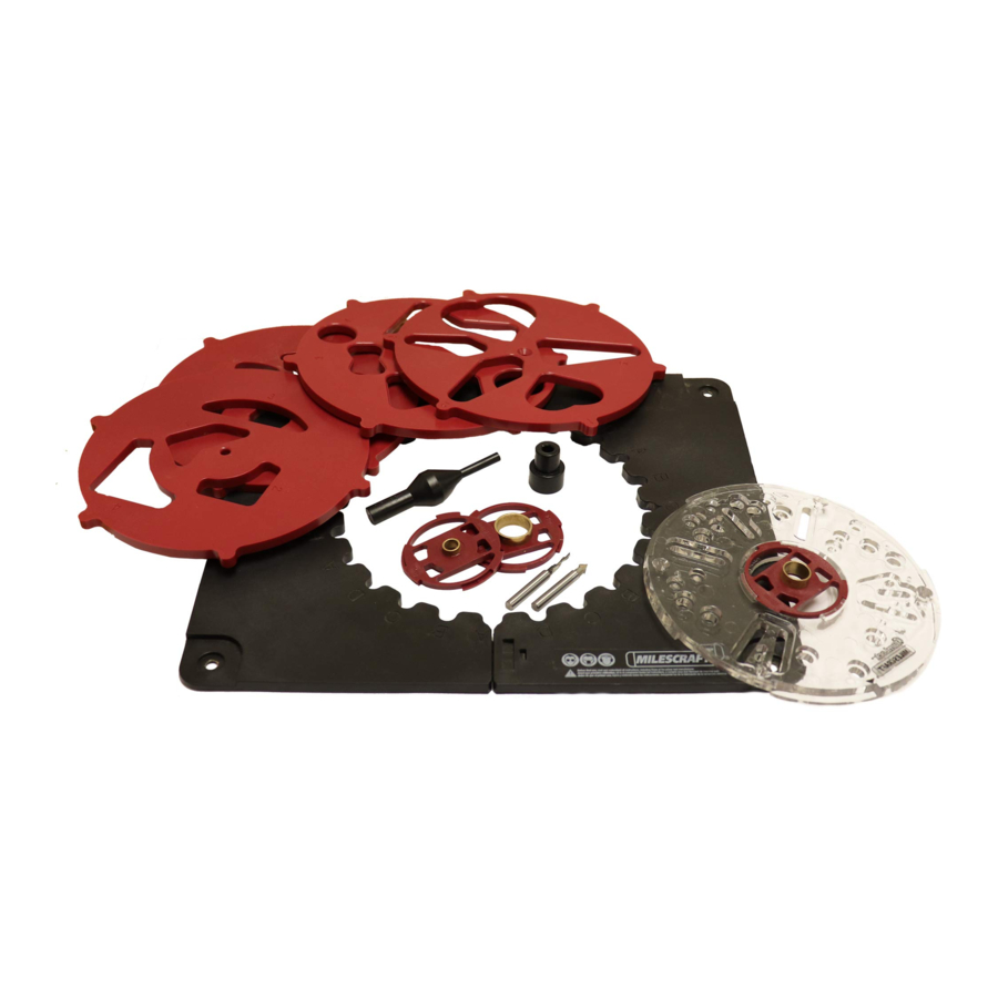 Milescraft Design/InlayKit 1207 Manuals