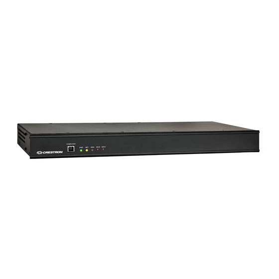 Crestron ZUM-FLOOR-HUB Do Manual