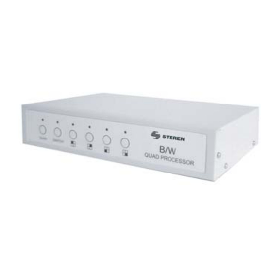 Steren CCTV-900 Instruction Manual