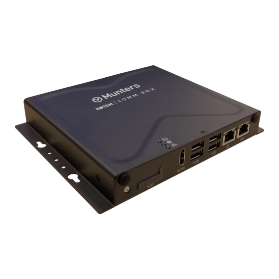 Munters GreenNet Installation And User Manual