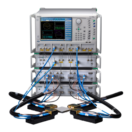 Anritsu Company ME7838A4X Quick Start Manual