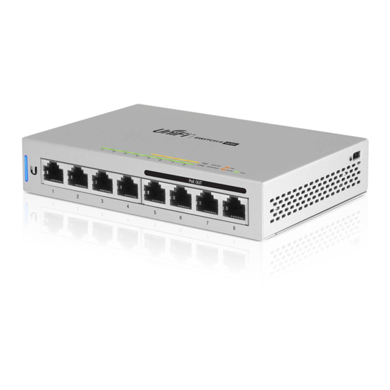Ubiquiti UniFi US-8-60W Quick Start Manual