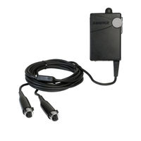 Shure P4HW User Manual