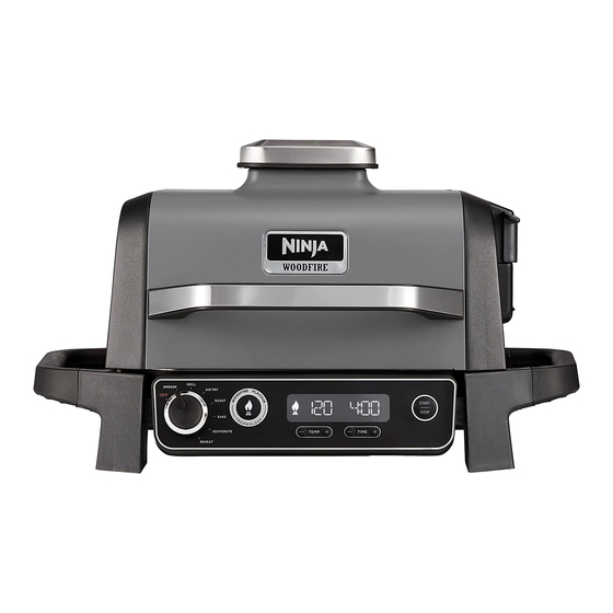 Ninja WOODFIRE OG701UK Quick Start Manual And Recipe Book