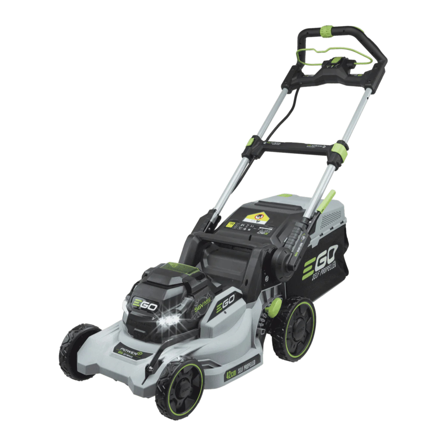 EGO Power Plus LM1700E, LM1700E-SP - CORDLESS MOWER Manual | ManualsLib