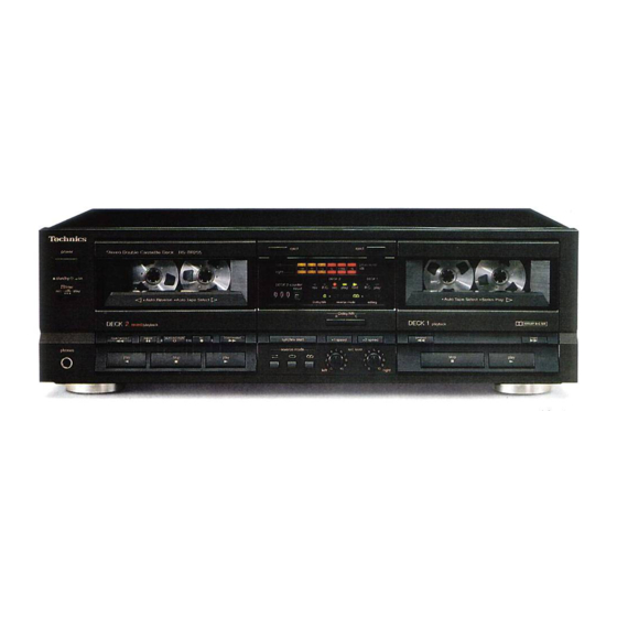 User Manuals: Technics SD-S747 Stereo System
