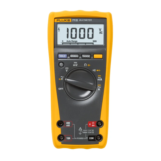 Fluke 77 Calibration Information Manual