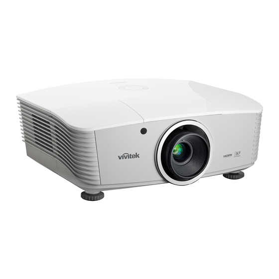 Vivitek D5110W Series User Manual