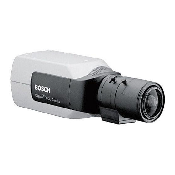 Bosch Dinion IP NWC-0495 Installation Manual