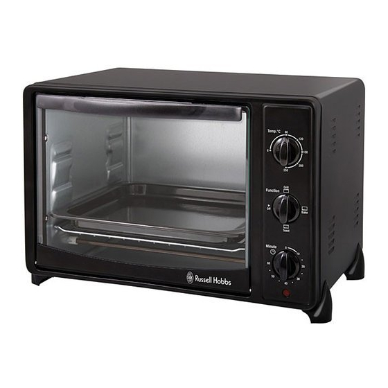 Russell Hobbs RHTOV250 Instructions & Warranty