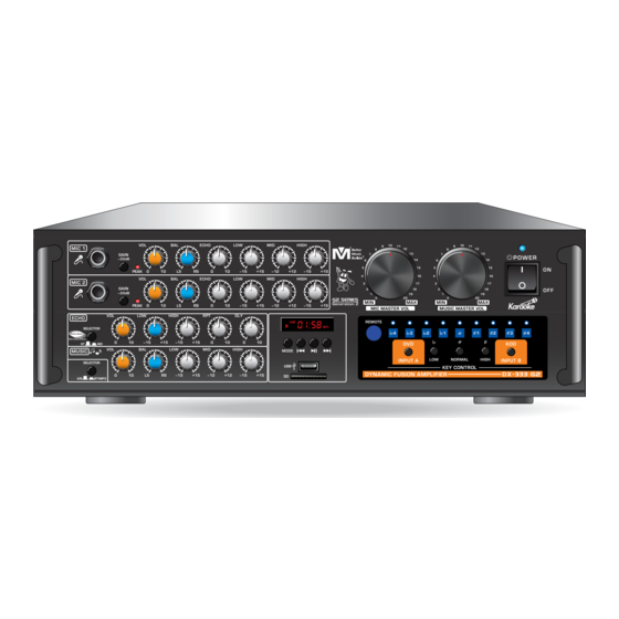 Better Music Builder DX-333 G2 Owner's Manual