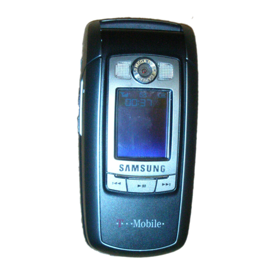 Samsung SGH-E720 Manual