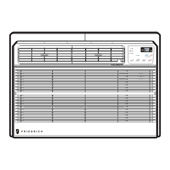 Friedrich US08D10C Service Manual