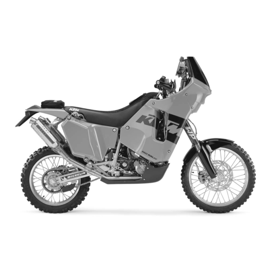 KTM 660 RALLY 2004 Owner's Manual