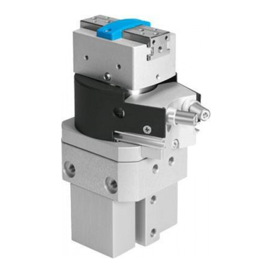 Festo HGDS B Series Operating Instructions Manual