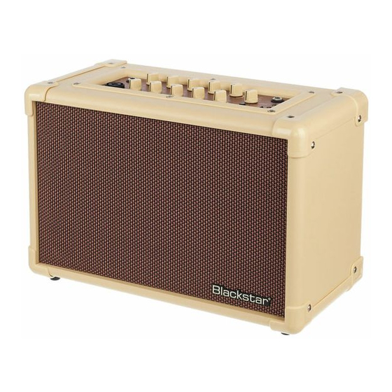 Blackstar Amplification ACOUSTIC:CORE 30 Owner's Manual