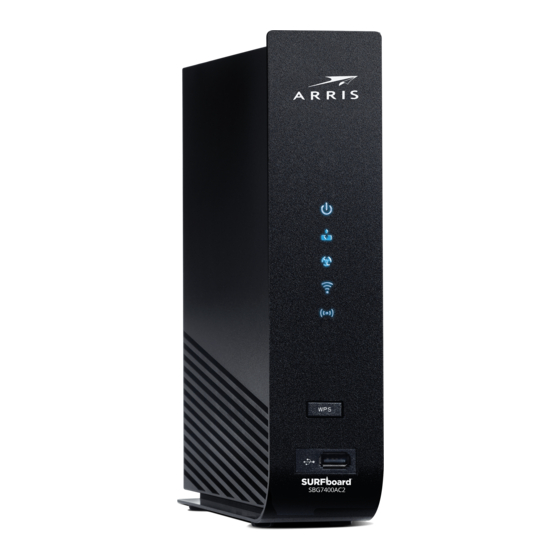 Arris SURFboard SBG6950AC2 Quick Start Manual