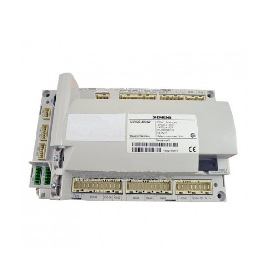 Siemens LMV37.420A1 Basic Documentation